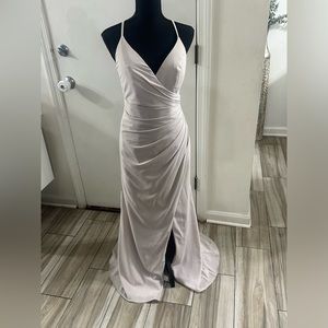 Ashley & Justin bridesmaids dress ivory size 8